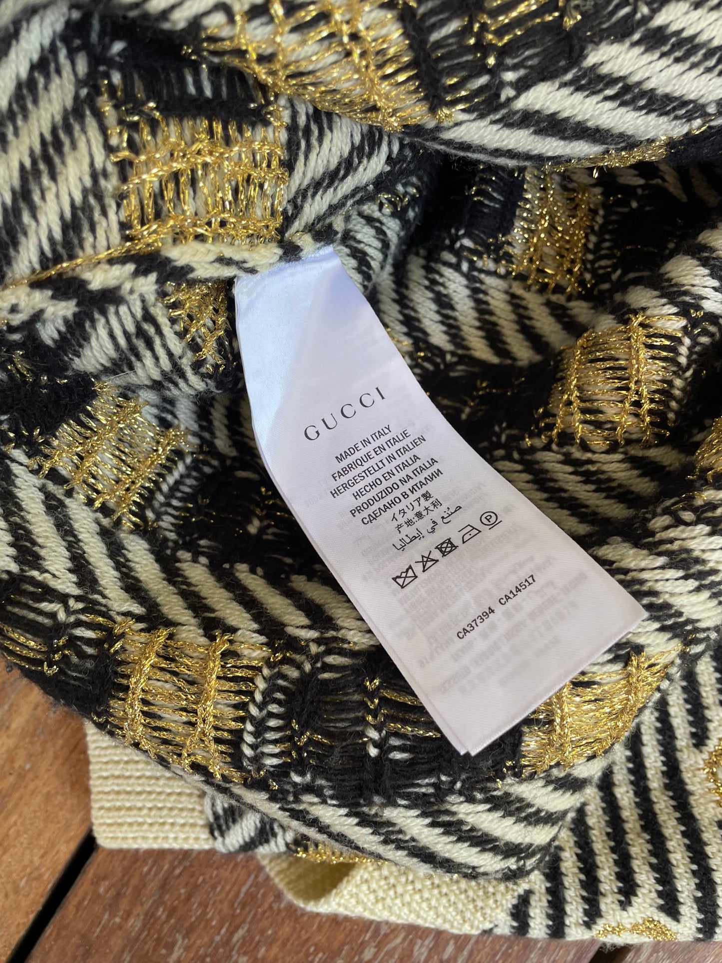 Gucci Half Sleeve Sweater